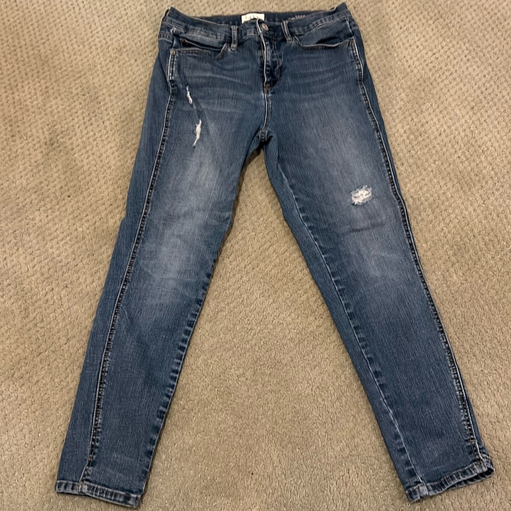 Nicole Miller High Rise Skinny Jeans